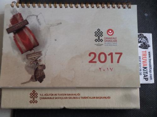 2017 Çanakkale Savaşları Masa Takvimi