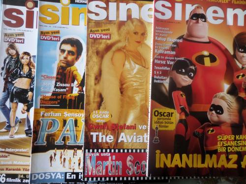 Sinema Dergisi 2005 / 1-2-3-4 (4 Adet)