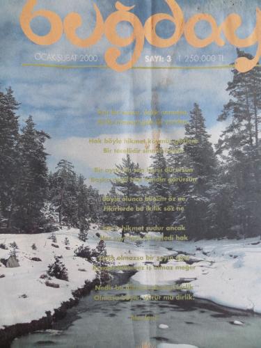 Buğday Bülteni 2000 / 3