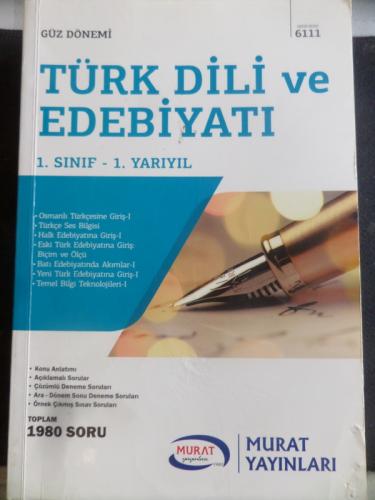 1. Sınıf 1. Yarıyıl Türk Dili ve Edebiyatı
