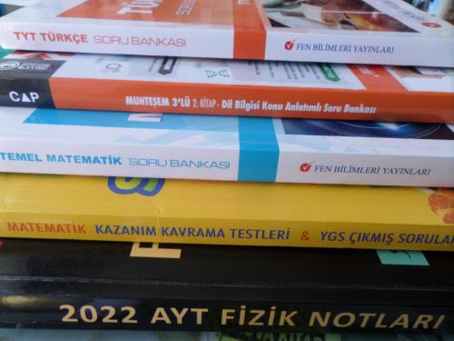 Okula Yardımcı Sınavlara Hazırlık Kitapları / 5 Adet