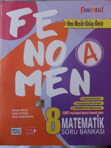 8. Sınıf Fenomen Matematik Soru Bankası Soner Koca