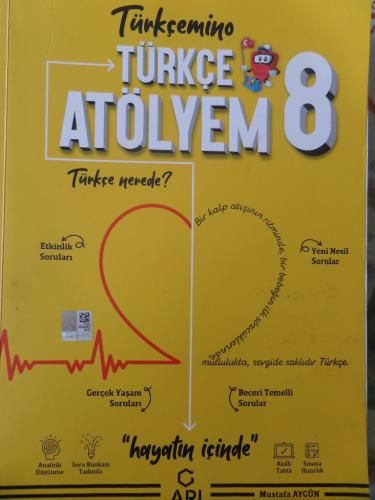 8. Sınıf Türkçe Atölyem Türkçemino Mustafa Aygün