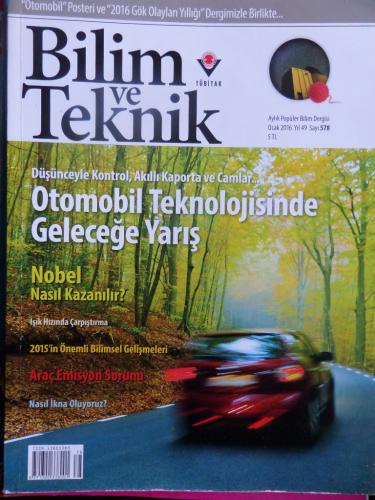 Bilim ve Teknik 2016 / 578