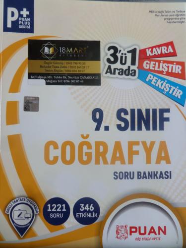 9. Sınıf Coğrafya Soru Bankası 3'ü 1 Arada Kavra Geliştir Pekiştir
