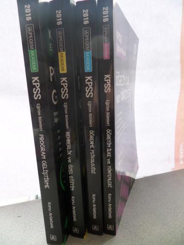 KPSS Eğitim Bilimleri Konu Anlatımlı / 4 Adet