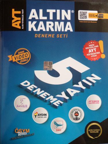 AYT Altın Karma Deneme Seti - 5 Ayın 5 Deneme