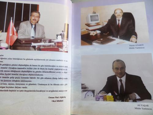 50. Yıl Tahran Lisesi 2006-2007 Yıllığı Mehmet Ali Kağıtçı