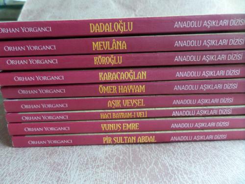 Anadolu Aşıklar Dizisi / 9 Adet Orhan Yorgancı
