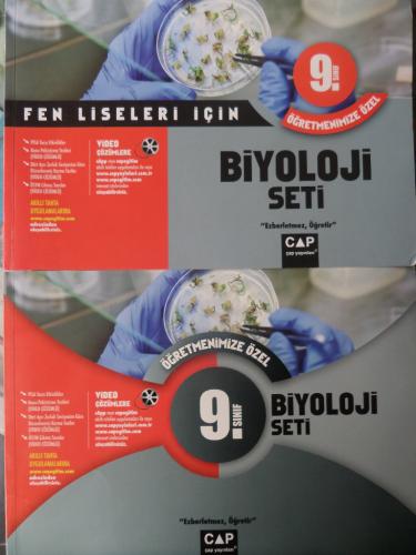 9. Sınıf Biyoloji Okula Yardımcı Sınavlara Hazırlık Kitapları / 2 Adet