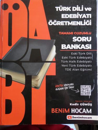 ÖABT Türk Dili ve Edebiyatı Öğretmenliği Tamamı Çözümlü Soru Bankası K