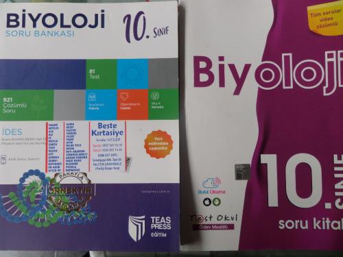 10. Sınıf Biyoloji Okula Yardımcı Sınavlara Hazırlık Kitapları / 2 Adet