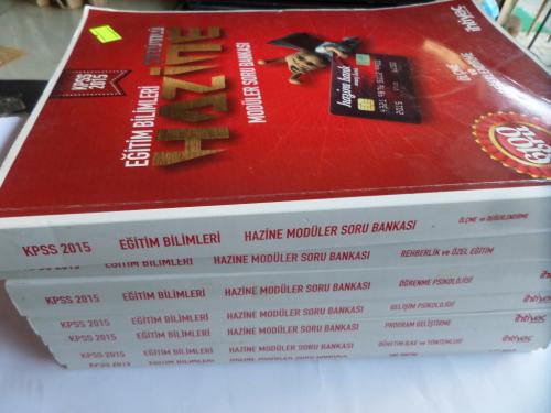 KPSS Eğitim Bilimleri Hazine Modüler Soru Bankası / 7 Adet