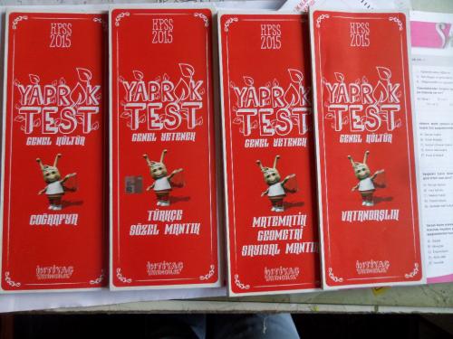 KPSS Genel Kültür Genel Yetenek Yaprak Test / 4 Adet