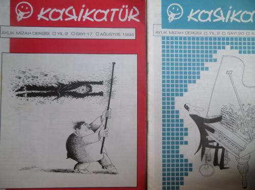 Karikatür Aylık Mizah Dergisi 1994 / 17-20 (2 Adet)