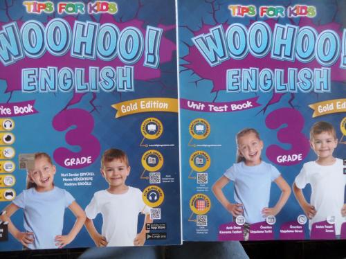 Woohoo English 3 (Pratice Book + Unit Test Book) İkinci El