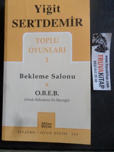 Toplu Oyunları 1 Bekleme Salonu - O.B.E.B