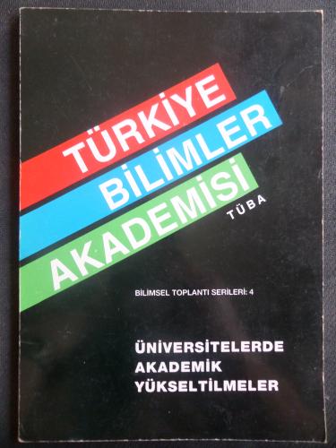 Türkiye Bilimler Akademisi Bilimsel Toplantı Serileri: 4