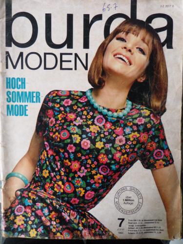 Burda Dergisi 1965 / 7