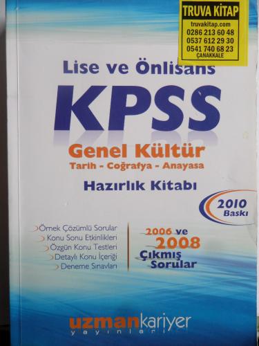 KPSS Genel Kültür Hazırlık Kitabı