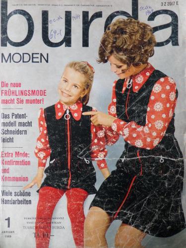 Burda Dergisi 1969 / 1