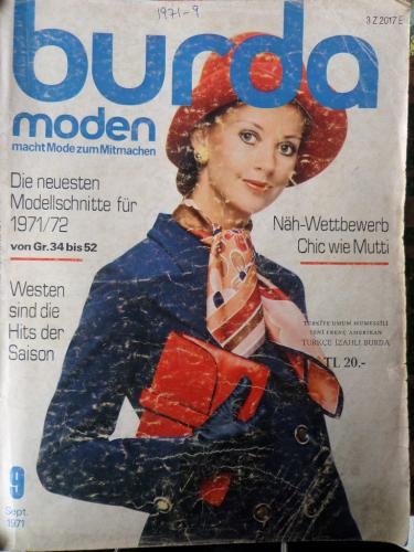 Burda Dergisi 1971 / 9