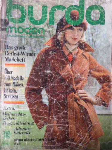 Burda Dergisi 1974 / 10