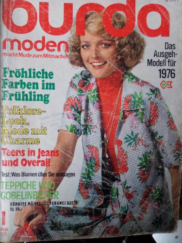 Burda Dergisi 1976 / 1