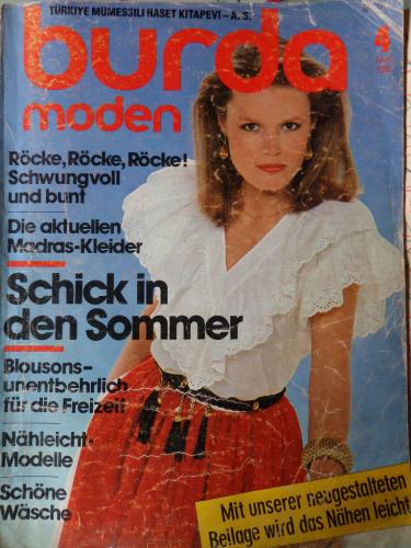 Burda Dergisi 1982 / 4