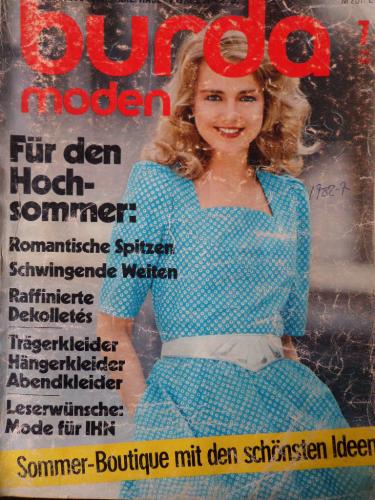 Burda Dergisi 1982 / 7