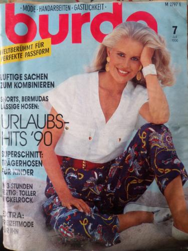 Burda Dergisi 1990 / 7