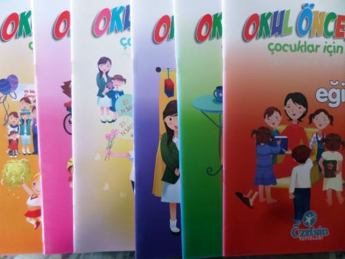 Okul Öncesi Çocuklar İçin Eğitim Seti 5-6 Yaş / 6 Kitap