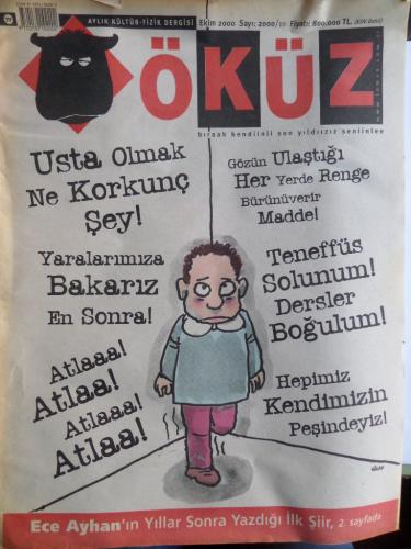Öküz Dergisi 2000 / 10 - Usta Olmak Ne Korkunç Şey