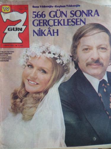 Tv'de 7 Gün 1978 / Sayı: 10 - Suna Yıldızoğlu Kayhan Yıldızoğlu