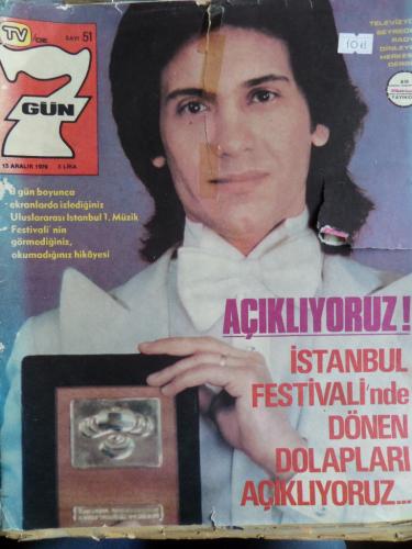 Tv'de 7 Gün 1976 / Sayı: 51 - İstanbul Festivali'nde Dönen Dolapları A