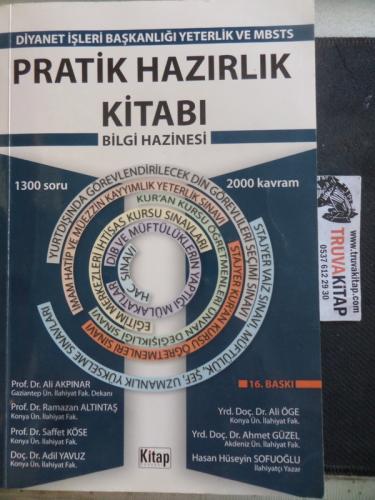 Diyanet İşleri Başkanlığı Yeterlik ve MBSTS Pratik Hazırlık Kitabı Bilgi Hazinesi