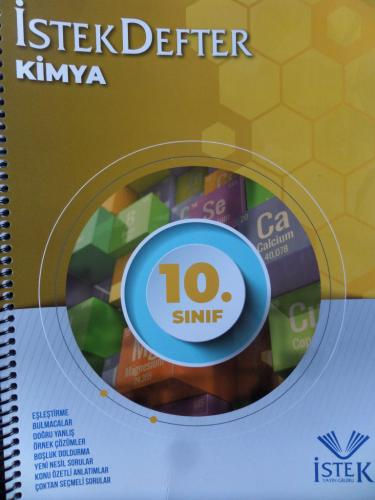 10. Sınıf Kimya İstek Defter