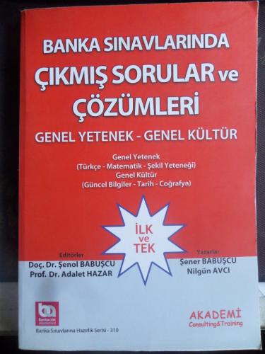 Banka Sınavlarında Çıkmış Sorular ve Çözümleri Şenol Babuşcu