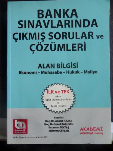 Banka Sınavlarında Çıkmış Sorular ve Çözümleri Adalet Hazar