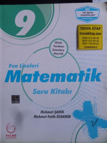 9. Sınıf Fen Liseleri Matematik Soru Kitabı Mehmet Şahin