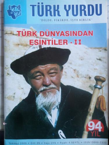 Türk Yurdu 2005  / 215 - Türk Dünyasından Esintiler 2