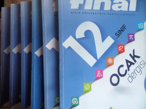 12. Sınıf Sayısal Üniversiteye Hazırlık Dergisi / 6 Adet