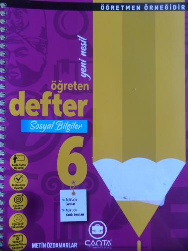 6. Sınıf Sosyal Bilgiler Öğreten Defter