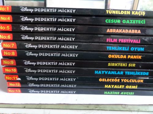 Dedektif Mickey / 11 Adet
