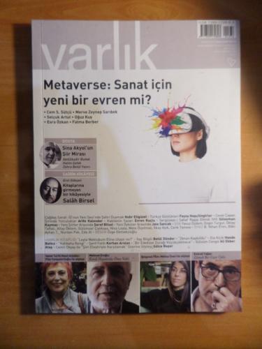 Varlık Dergisi 2022 / 1376 - Metaverse: Sanat İçin Yeni Bir Evren Mi ?