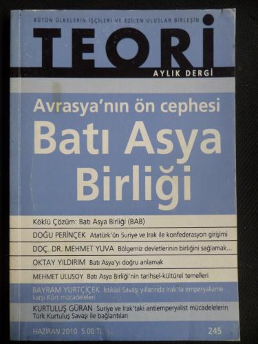 Teori Aylık Dergi 2010 / 245