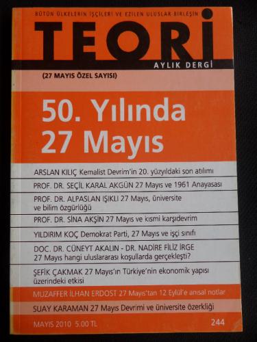 Teori Aylık Dergi 2010 / 244