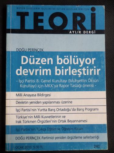 Teori Aylık Dergi 2010 / 240