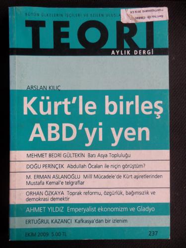 Teori Aylık Dergi 2009 / 237