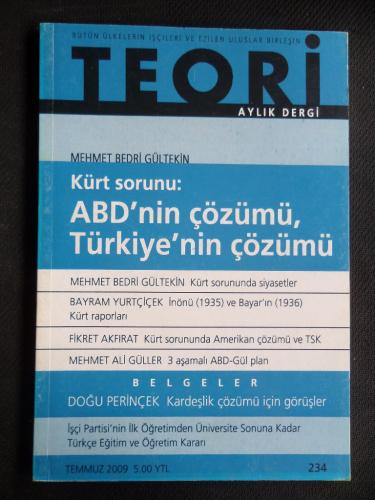 Teori Aylık Dergi 2009 / 234